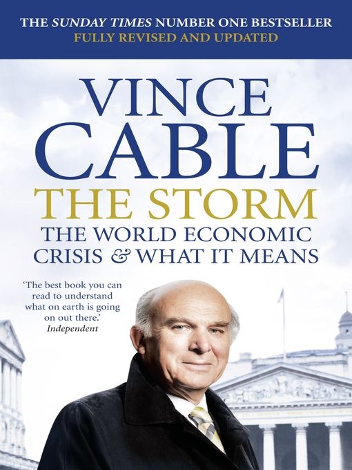 Title details for The Storm by Vince Cable - Available